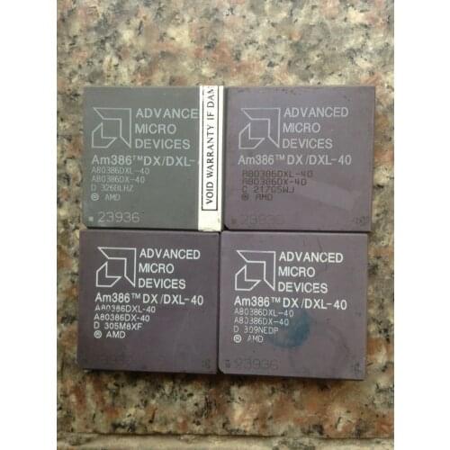 A80386DXL-40 Antique cpu collection testimony of history antique computer accessories