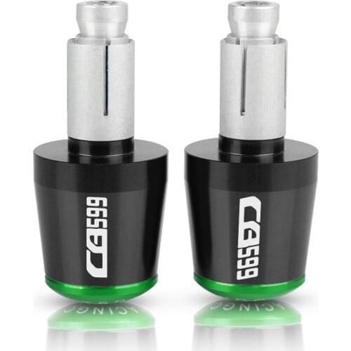 For Honda CB599 CB 599 CB-599 Motorcycle Motorcycle Accessories 7/8" 22MM Handlebar Hand Grips Handle Bar End Cap