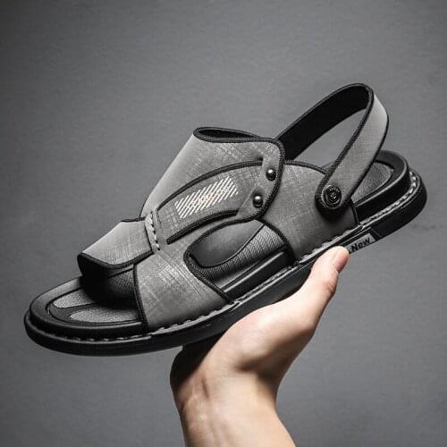 Мужские кожаные сандали Cork China At AliExpress