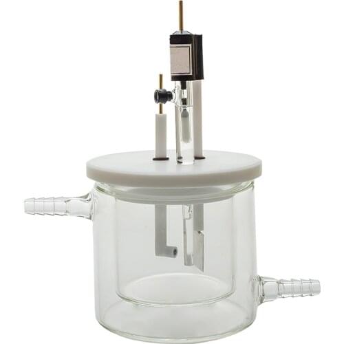 Water Bath Temperature Control Double-layer Five-port Sealed/unsealed Electrochemical Experimental Electrolytic Cell