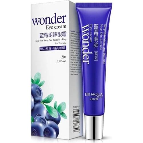 BIOAQUA Blueberry Lighting Eyes Gel Anti Wrinkle Eye Cream Anti-Puffiness Dark Circle Anti-Aging Moisturizing Eye creams