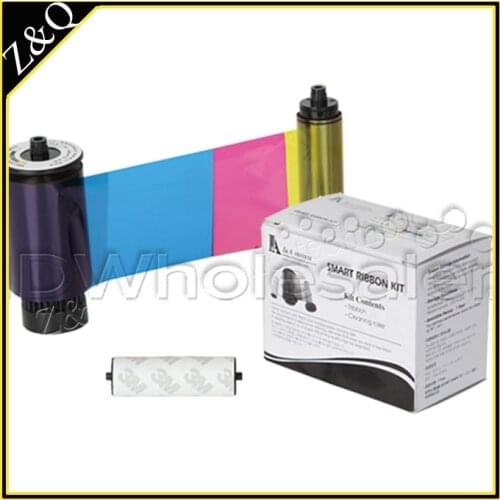 IDP 650640 SIADC-P-HYMCKO HALF PANEL Ribbon and Cleaning Roller Kit for the Smart-50L printer - 350 prints