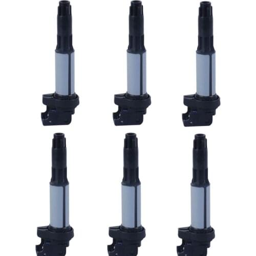 6PCS Ignition Coils For BMW E39 E46 E53 E60 E63 B322 C1404 UF522 UF515