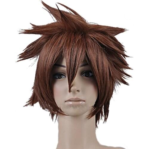 StrongBeauty Cosplay Wig Inspired by Kingdom Heart Sora Synthetic Wig