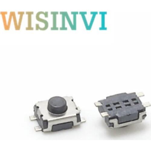 1000pcs/lot Micro button tact switch 4 pin SMD Little Turtle 3x4x2MM 3*4*2MM Double spring