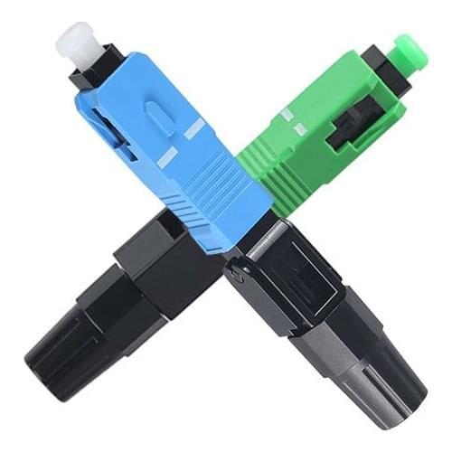 Manufacturing Price Optical Quick Assembly Connector SC APC SC UPC AUA Field Assembly FTTH Fast Connector High Quality