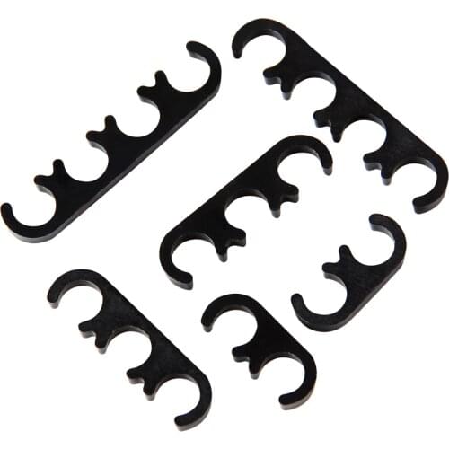 Spark Plug Wire Cable Separator Dividers Looms Fit For Ford Chevy 7mm 8mm Spark Plug Electrical Wire Clamp Separator Line