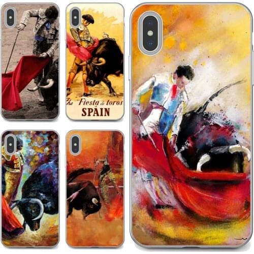 For Huawei Nova 2 2i 3 3i Y3 Y5 Y6 Y7 Y9 Prime 2015 2016 2017 2018 2019 Spanish-Bullfighter-bullfight TPU Silicone Case