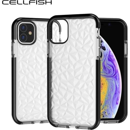 Luxury Silicone Shockproof Case for iPhone 11 PRO MAX Xs Max XR 7 8 PLUS 11Pro 7Plus Diamond Coque for iPhoneX iPhone11 Funda