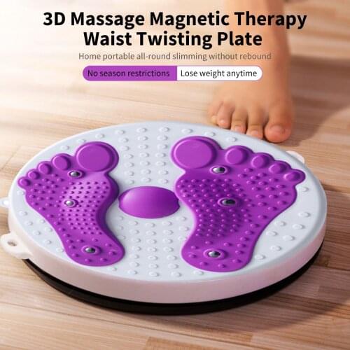 Waist Yoga Waist Twisting Disc Sport Fitness Balance Board Wobble Waist Twisting Fitness Body Exercise Massage Wriggling Plate