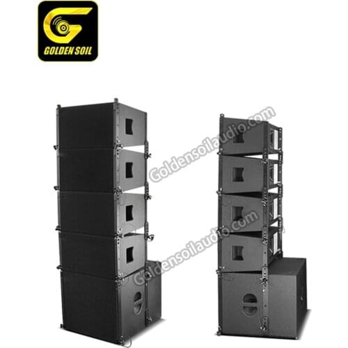 VERA10 single 10 inch line array top passive line array speakers Goldensoil audio professional audio