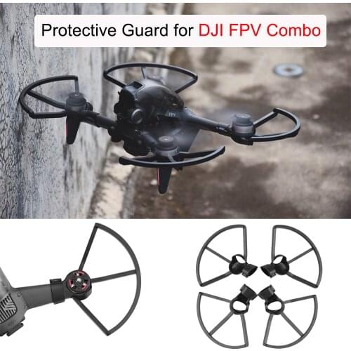 Propeller Protector Guard for DJI FPV Combo Drone Blade Protection Cover Anti-collision Protector Wing Fan Cover Accessories