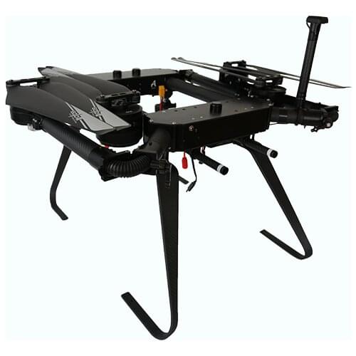 ZHE-10 10L 10KG carbon fiber frame with water tank for Hybrid Electric Agricultural Spraying Drone Kit