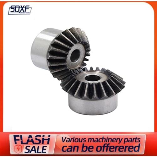 Pc2.5m21T 22/23/24/25 teeth, 12/14mm bevel gear, machining holes need to be processed by tools themselves