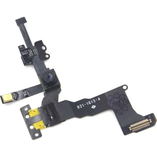 10pcs/lot Genuine Original Light Proximity Sensor Flex Cable with Front Facing Camera Assembly for iPhone 5S