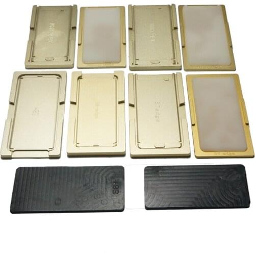 Aluminium Mould Laminator Metal Mold jig for front glass with frame align mould Samsung S6 EDGE S6+ edge S7 S8 S8