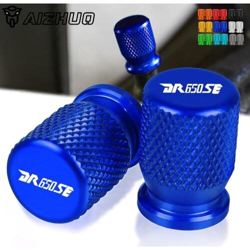 Motorcycle Aluminum FOR SUZUKI DR650S DR650SE DR 650 DR650 S SE 1994-2010 2009 2008 Vehicle Wheel Tire Valve Stem Air Cap Cover