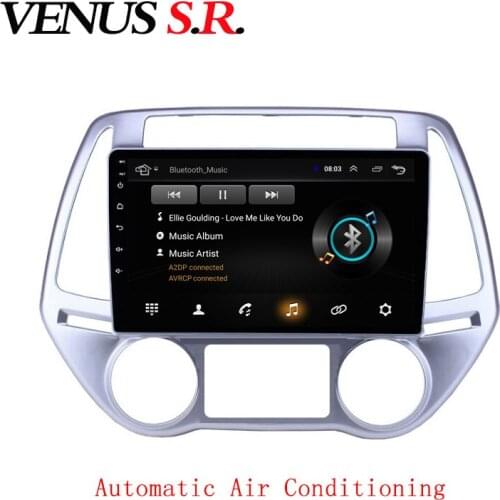 VenusSR Android 9.1 Car DVD Player GPS Navigation Multimedia For Hyundai I20 2009-2013 radio car stereo bluetooth wifi