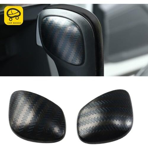 CarManGo Car Accessories Stainless Gear Knob Head Top Cover Trim Sticker Frame Decoration for VW Volkswagen Arteon 2017-2020