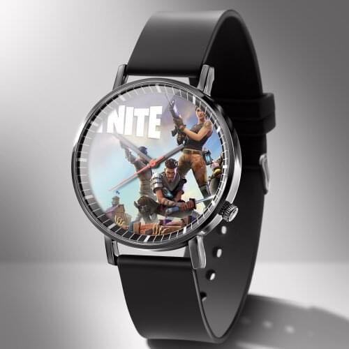 Fortnite Watch Trend Fashion Mens Creative Electronic Student Watches Game Figure Model Birthday Gift