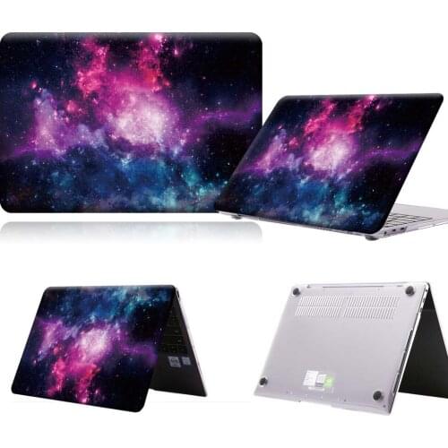 Pink Cluster In Space Laptop Case For Huawei MateBook 13/13 AMD Ryzen/14/D14/D15/X 2020/X Pro/Pro 16.1/Honor MagicBook 14/15