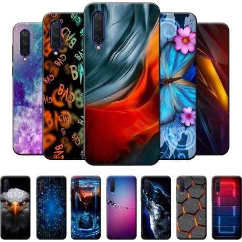 Case For Xiaomi CC9E Case Xiaomi CC9E Silicone Soft Phone Cover For Xiaomi CC9E TPU Proctective Case Xiaomi CC9E Fundas Animal