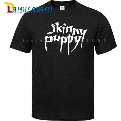 Novelty Skinny Puppy New Fashion Short Sleeve T-shirt Men t shirt O-neck tops men clothes Tee