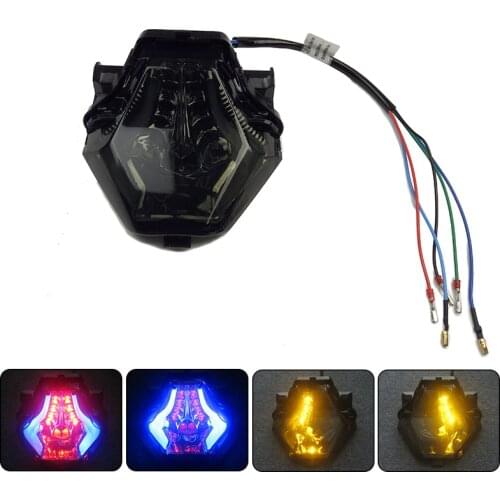 Motorcycle Integrated LED Tail Light Turn Signal Brake Light 100% Brand New For Yamaha MT-07 FZ-07 MT07 YZF R3 R25 MT-03 MT-25