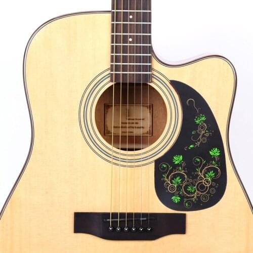 1 Professional Folk Acoustic Guitar Pickguard Top Quality Self-adhesive Pick Guard Sticker for Acoustic Guitar Accessories