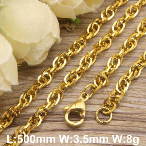 Gold color and silver color High Quality New Fashion Women Jewelry stainless steel jewelry Necklace NFHGEYAF