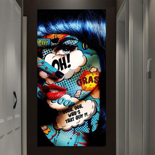 Diy Graffiti Woman Diamond Painting Cross Stitch Kits Portrait Decoration Embroidery Sexy Lady Patten Mosaic Art StickersZP-3890