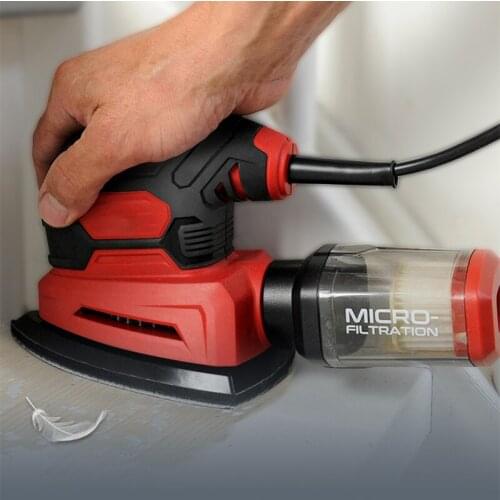 Woodworking sandpaper grinding machine small dust-free inner corner vacuum cleaner bag polishing machine furniture grinding tool