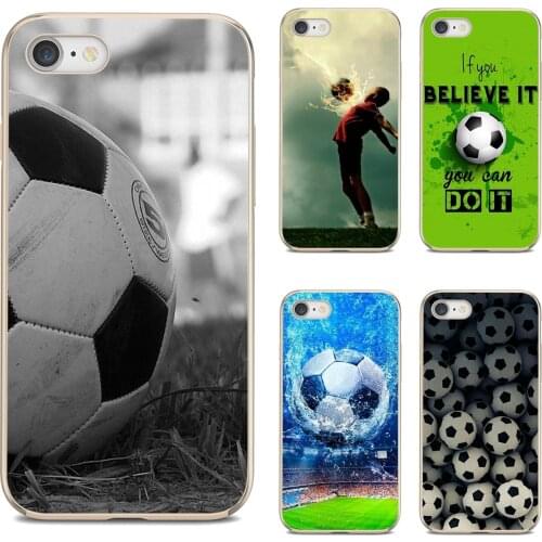Football-soccer-ball-design Silicone Cover For Xiaomi mi Redmi Note 3 4 4X 5 6 7 8 8t 9 9s 9t 10 pro lite