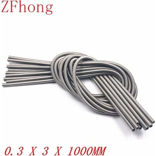 1PC 0.3 x 2mm or 3mm x 1000 Stainless Steel Super Long Tension Spring Extension Spring Wire 0.3mm OD 3mm Length1000mm