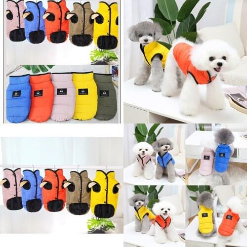 Dog Winter Coat Jacket Outerwear Small Dog Clothes Puppy Outfit Garment Yorkshire Pomeranian Maltese Schnauzer Poodle Clothing