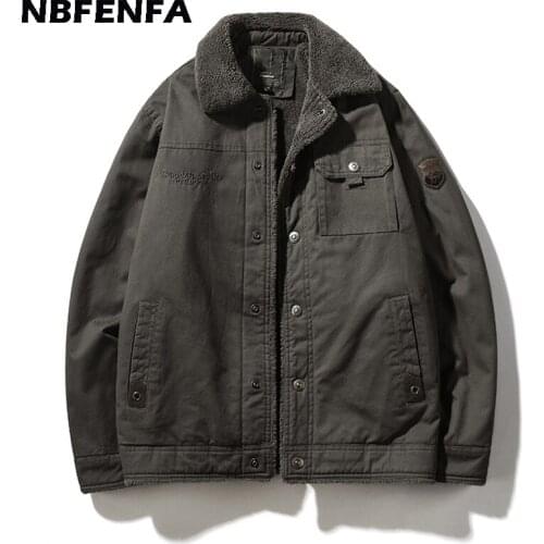 Winter Men Fleece Jackets Windbreaker Warm Parkas Coats Male Sport Outwears Men Clothing Sportswear Fashion Thick Jacket LX170