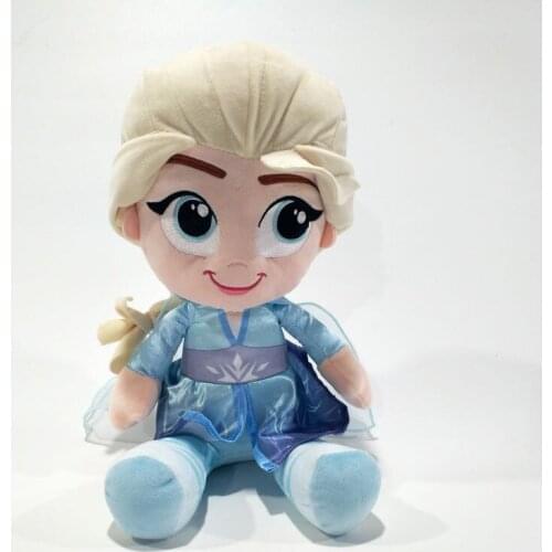 11.8" Frozen cartoon Elsa Stuffed Plush Toys 30cm Cute Plush Toys Gifts for Kids Girlsfriend Decoration