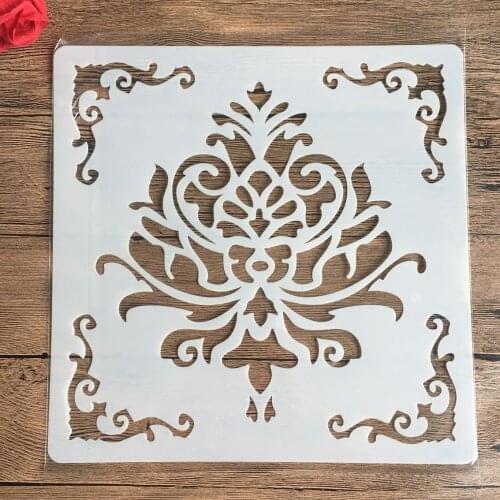 30 * 30 cm diy craft mandala stencil for woodcut painting, scrapbook wall art stamping decoration album embossed paper card