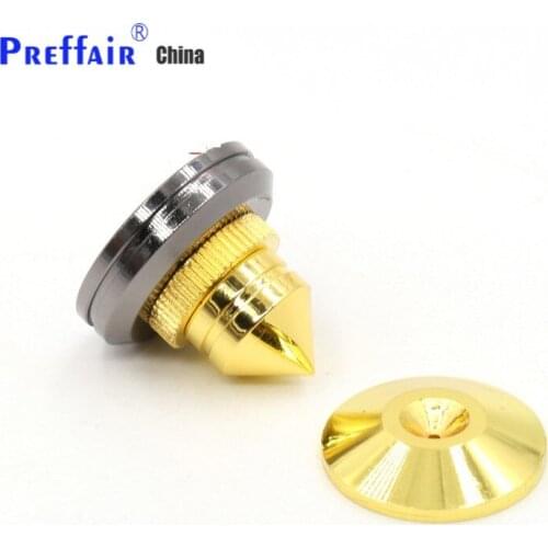 4 Sets speakers Stand Feet Foot Pad loudspeaker box Spikes Cone Floor Foot Nail