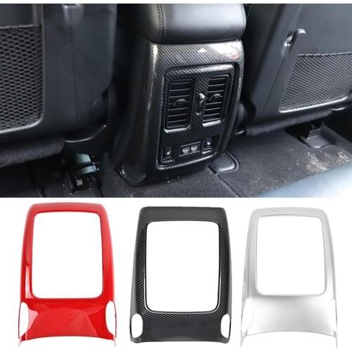 ABS Interior Rear Air Vent Outlet Decoration Cover for Dodge Durango 2011-2020 Car Accessories