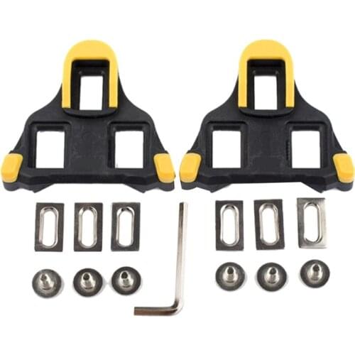 Road Bike Cleats 6 Degree Float Self-Locking Cycling Pedals Cleat for Shimano SPD-SL System Shoes