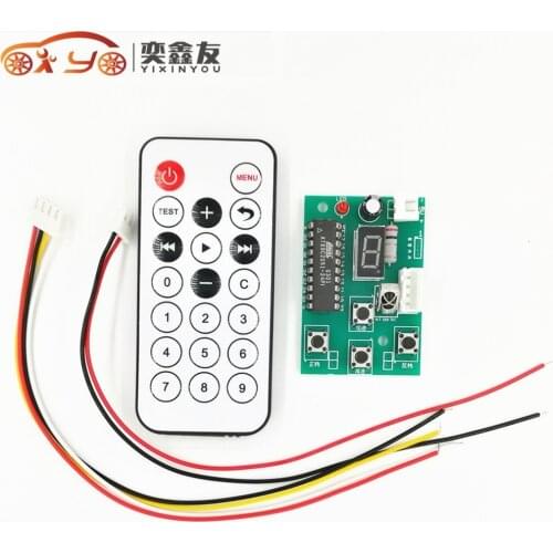 YIXINYOU Stepper Motor Driver Control Integrated Board 2-phase 4-wire Controller Speed Adjustable with Remote