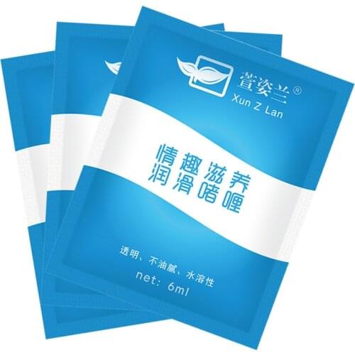 10pcs Portable Sex Lubricant Body Massage Sex Cream,Water Based Lubrication Oil Female Vaginal Gel Sex Products for Adults