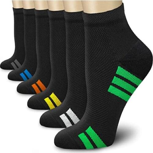 2021 New Design Men And Women Compression Socks For Running Pressure Sports Fascia Plantar Protective Foot Ring 3/6/7pair