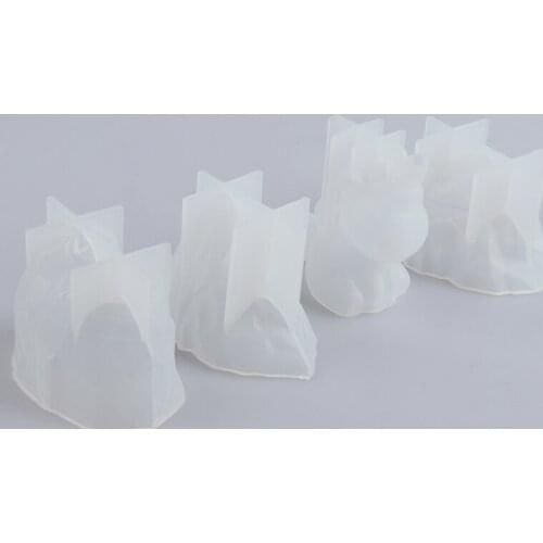 Crystal Epoxy Resin Mold Animal Stereo Casting Silicone Mould For Jewelry DIY Making Finding Accessories