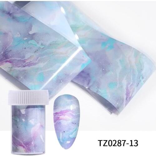 Marble Series Nail Foil Nail Art Transfer Stickers Decoration Nail Art Transfer Sticker Water Slide Nail Art Beauty Decals Tools