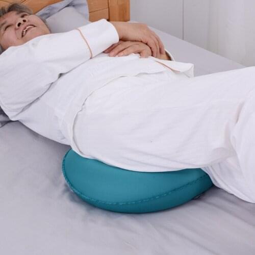 Medyeye Inflatable PVC Ring Anti-Bedsore Mat Bedridden Patient Ass Pad Wheelchair Seat Cushion Hemorrhoid Pillow Green