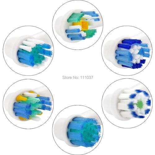 Electric Toothbrush Heads Replacement Brush Heads 3D White/Precision/Floss Action/Pro Gum Care Oral Clean 1pack