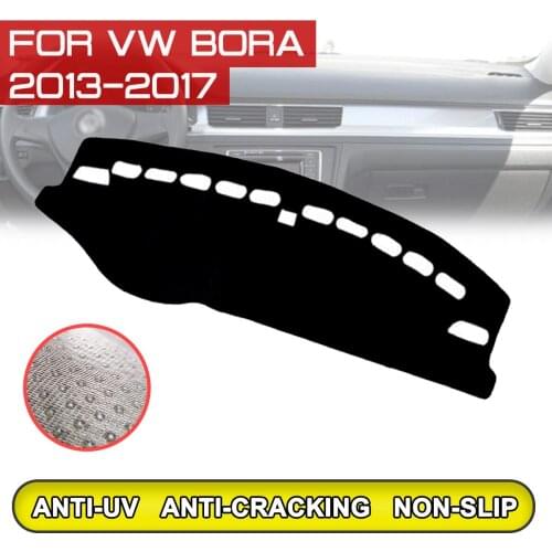 For Volkswagen Bora 2013 2014 2015 2016 2017 Car Dashboard Mat Anti-dirty Non-slip Dash Cover Mat UV Protection Shade