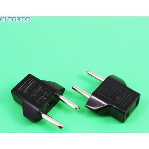 Cltgxdd New EU to US Plug Adapter Socket Plug Converter Travel Electrical Power Adapter Socket US to EU Plug Wholesale